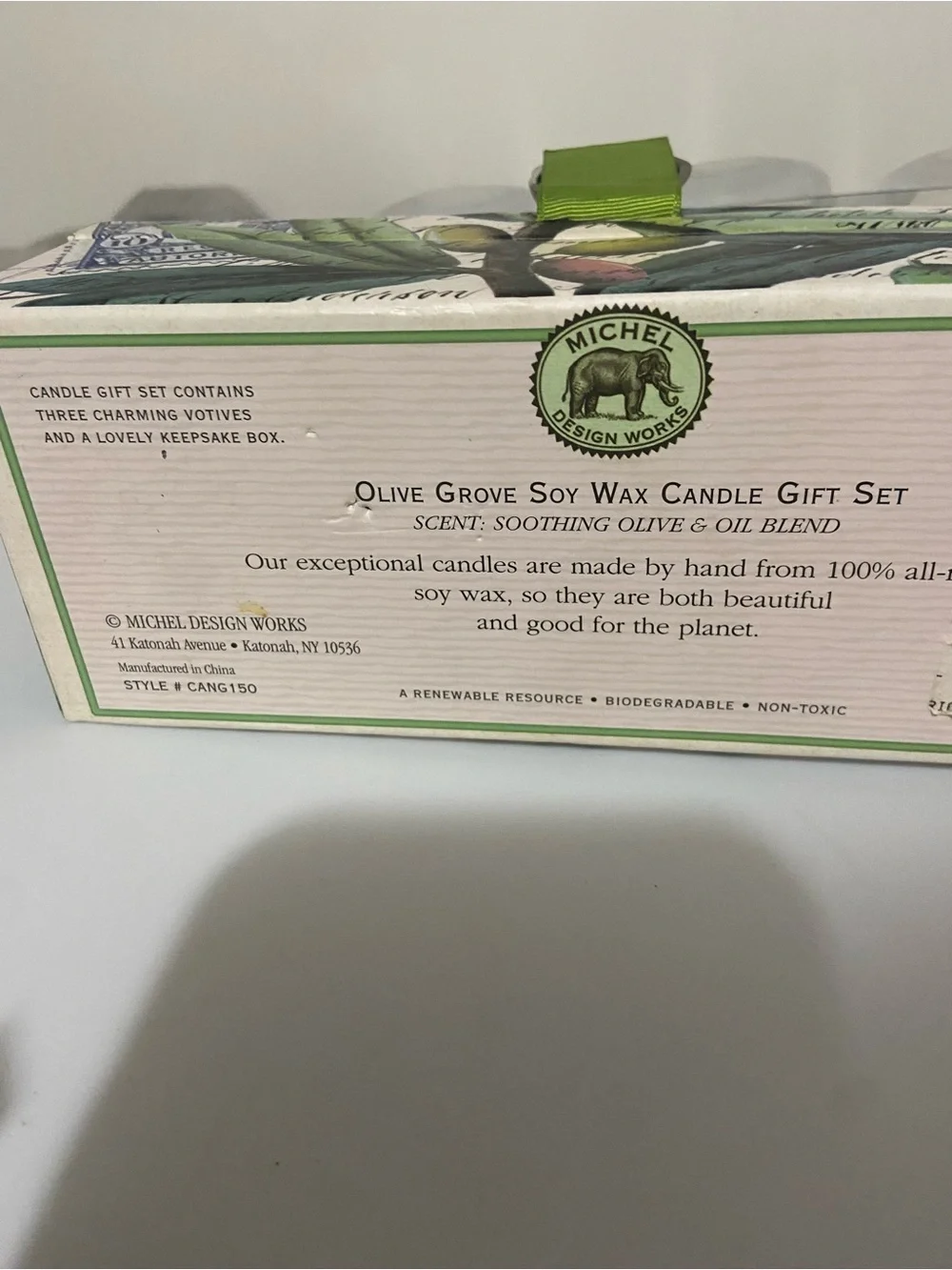 Michel Design Works Olive Grove Soy Wax Candle Gift Set -3 PC Michel Olive Grove